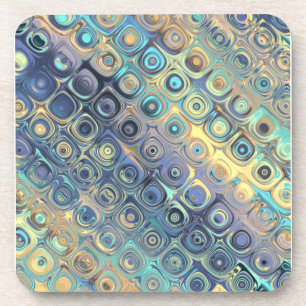 Pastel Liquid Dots Coaster