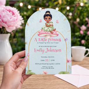 Pastel Little Princess Baby Shower Invite