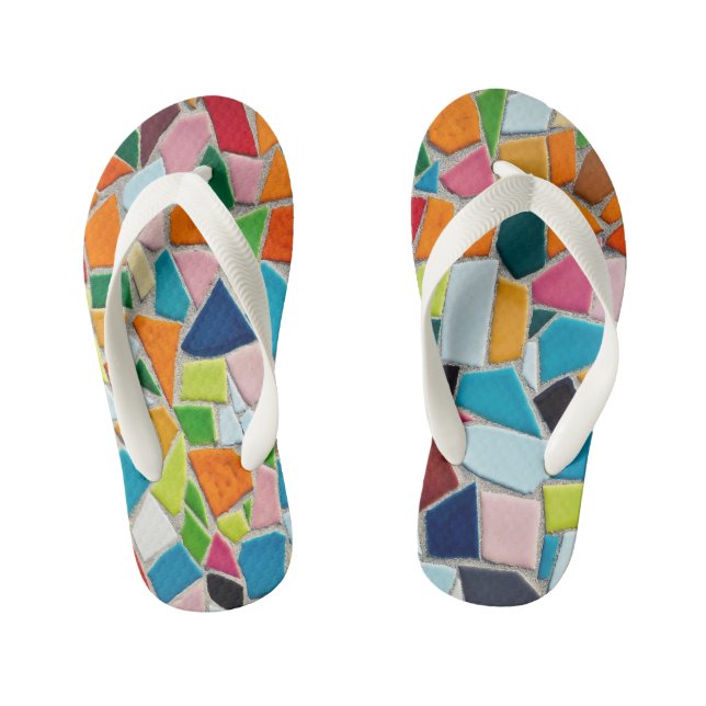 Pastel Love  Kid's Jandals (Footbed)