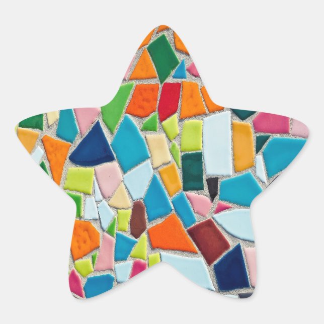 Pastel Love  Star Sticker (Front)