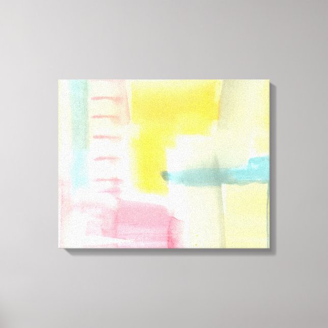 Pastel Luxe I Canvas Print (Front)