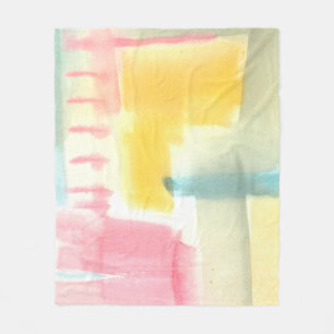 Pastel Luxe I Fleece Blanket