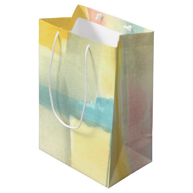 Pastel Luxe I Medium Gift Bag (Front Angled)