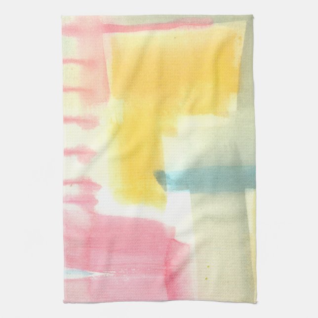 Pastel Luxe I Tea Towel (Vertical)