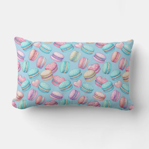 Pastel Macaron Lumbar Pillow