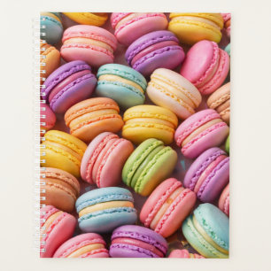 Pastel Macarons Planner Cover