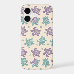 Pastel Mandala Turtle Pattern