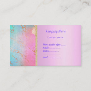Pastel marble BUSINESS CARDS BY MUMSBUBSNGRUBS