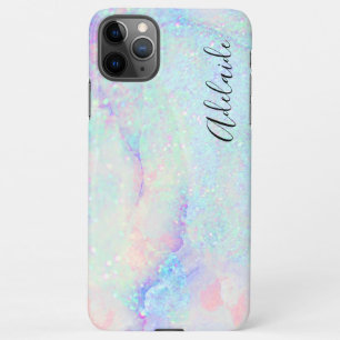 pastel marble glitter iPhone 11Pro max case