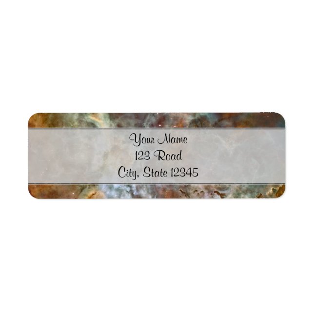 Pastel Marble in the Carina Nebula (Front)