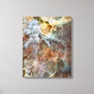 Pastel Marble in the Carina Nebula Canvas Print