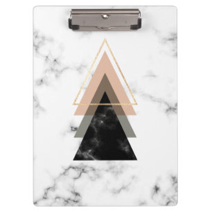 Pastel Marble Print Design Clipboard