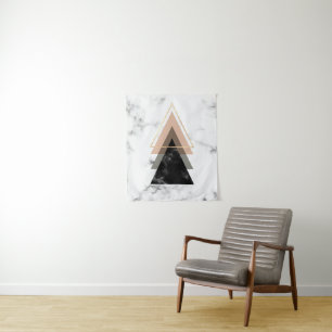 Pastel Marble Print Design Tapestry