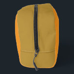 Pastel Marigold Cosmetic Toiletry Bag<br><div class="desc">Print Cut Sew Toiletry Bag Whether you’re heading to the gym or packing light for a weekend trip, keep your toiletries organised without sacrificing your own personal style with our Dopp Kit This iconic travel bag is made of sturdy polyester fabric with a zippered closure, ensuring all products are stored...</div>