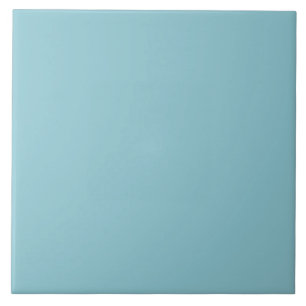 Pastel Marine Blue Ceramic Tile. Tile