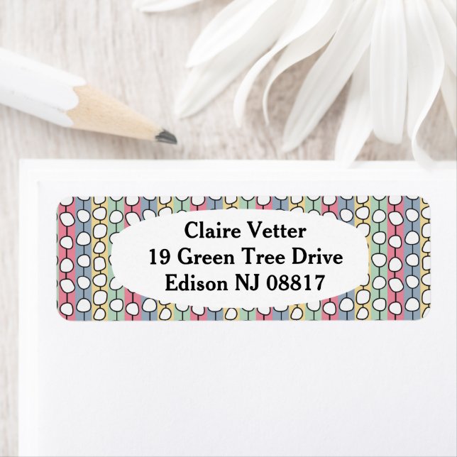 Pastel MCM Colourful Lines  (Insitu)