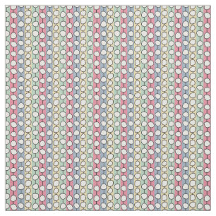 Pastel MCM Colourful Lines  Fabric