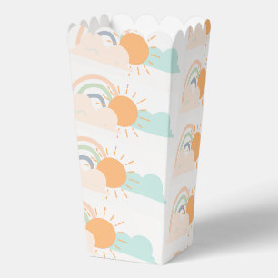 Pastel Minimal Baby Shower Favour Box
