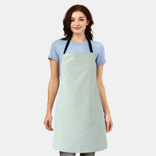 Pastel Mint Green Solid Colour Apron