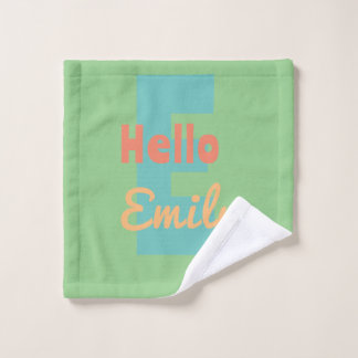 Pastel Monogram Towel – Trendy Teen Gift