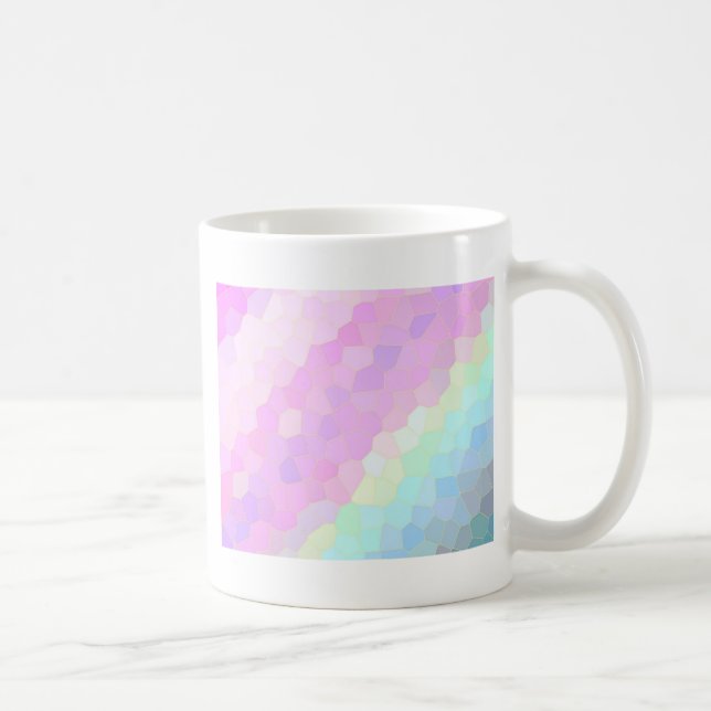 Pastel Mosaic Coffee Mug (Right)
