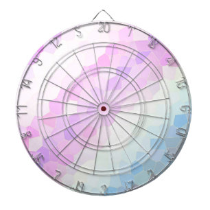 Pastel Mosaic Dartboard