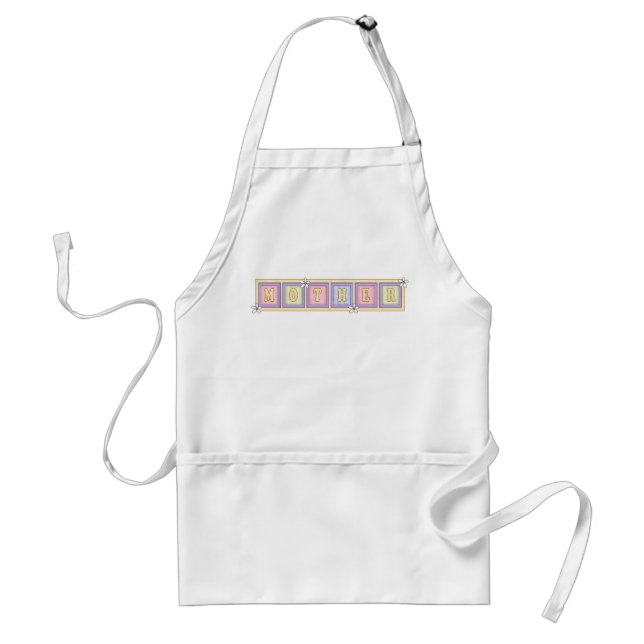 Pastel Mother Standard Apron (Front)