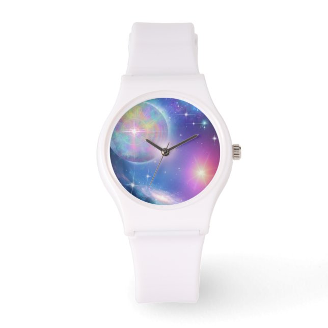 pastel nebula galaxy space    watch (Front)