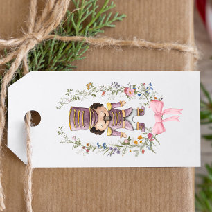 Pastel Nutcracker Ballet Christmas  Gift Tags