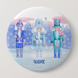 Pastel Nutcracker Kings 10 Cm Round Badge