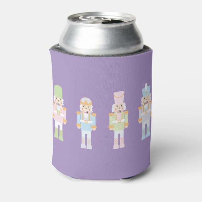 Pastel Nutcrackers Can Cooler (Can Back)