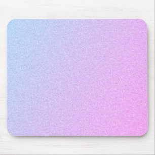 Pastel Ombre Glitter Mouse Pad