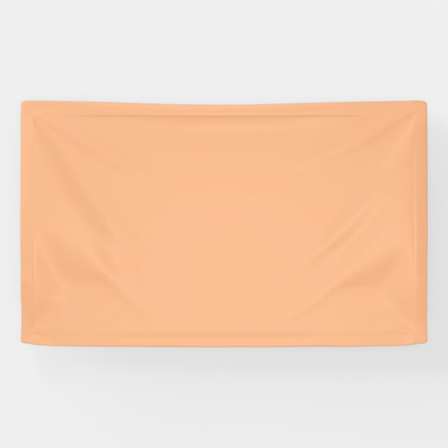 Pastel Orange Banner (Horizontal)