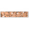 Pastel orange lacrosse sticks pattern