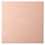 Pastel Orange Peach Solid Colour Minimalist  Tile<br><div class="desc">Loveable light spring pastel orange peach apricot colour. Minimalist simple modern trendy chic style pastel aestethic in delicate purple solid colour. Pastel orange home decor,  pastel orange aesthetic decor,  pastel orange kitchen,  pastel orange colour. Pastel orange ceramic tile.</div>