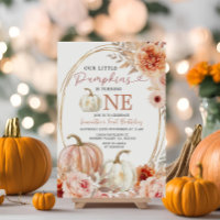 Pastel Orange Pumpkin is Turning One Birthday 