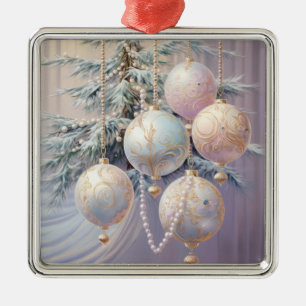Pastel Ornaments Christmas Ornament
