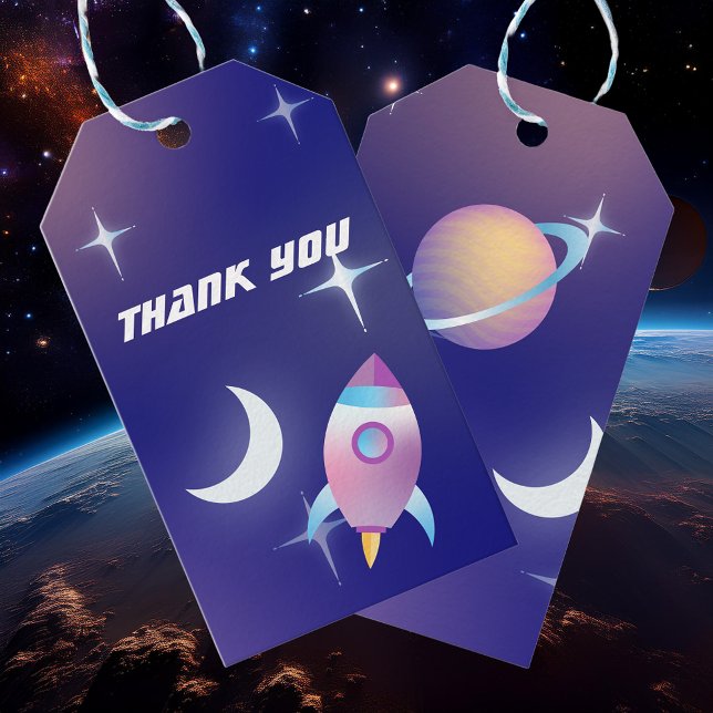 Pastel Outer Space Gift Tags (Creator Uploaded)