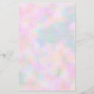 Pastel Paint Stationery