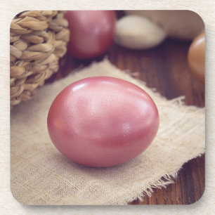 Pastel Painted Easter Eggs Coaster