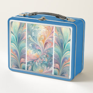 Pastel Party Metal Lunch Box