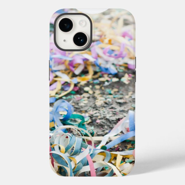 Pastel Party Streamers & Confetti Case-Mate iPhone Case (Back)