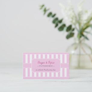 Pastel Patisserie Business Card