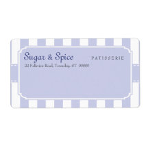 Pastel Patisserie Shipping Label