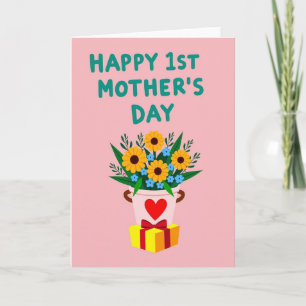 Pastel Pattern Mothers Day Card