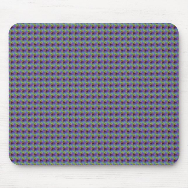 Pastel Pattern Mouse Pad (Front)