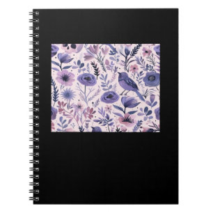 Pastel Pattern - Whimsigoth Cottagecore Notebook
