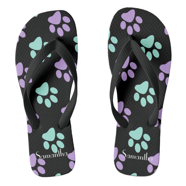 Pastel Paws Jandals (Footbed)