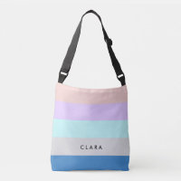 pastel peach purple mint grey blue colour block