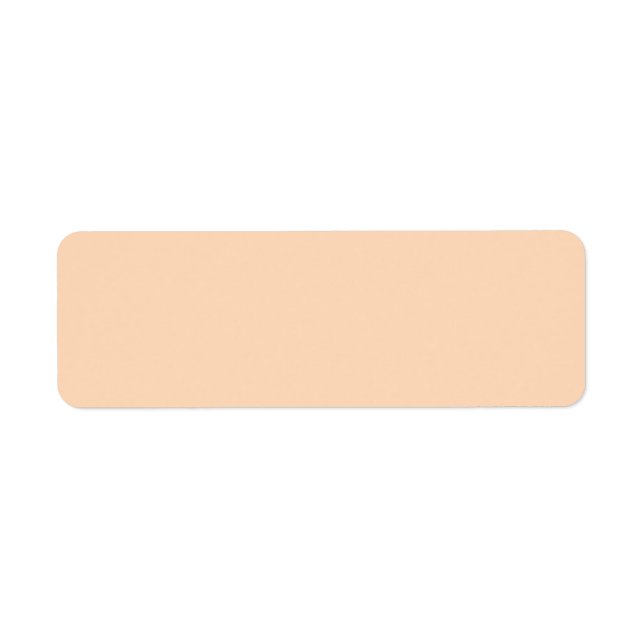Pastel Peach Solid Colour | Classic | Elegant (Front)